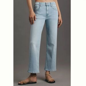 MOTHER Light Wash Straight Leg Jeans